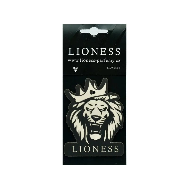 Lioness Závěsný pánský autoparfém Lioness 1 Vůně do auta inspirováno Versace Eros Flame