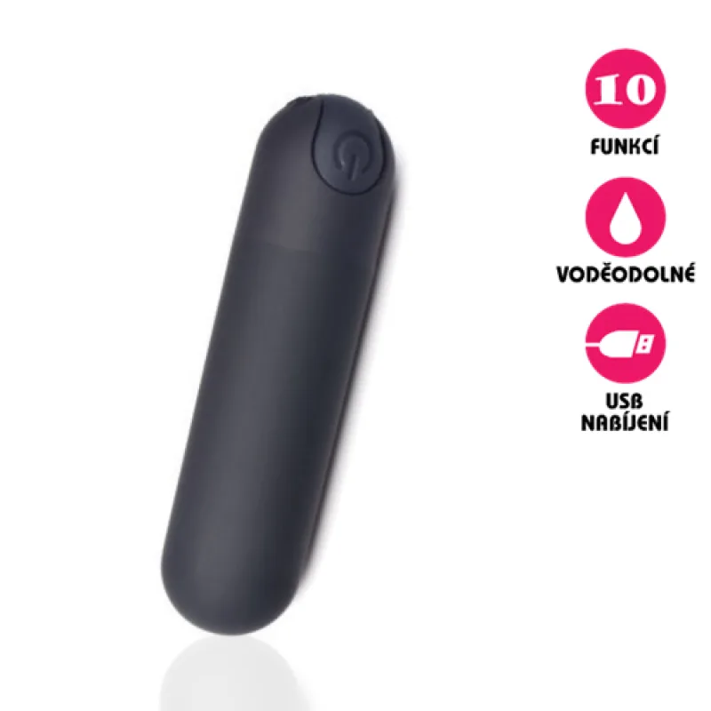 Mini vibrátor USB Bullet