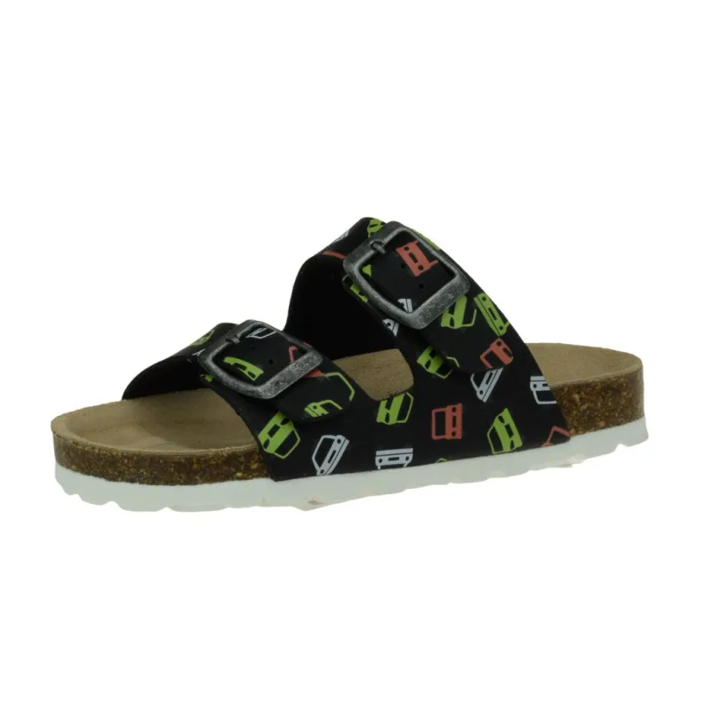 Dětské nazouváky Rega Shoes K890 Auta