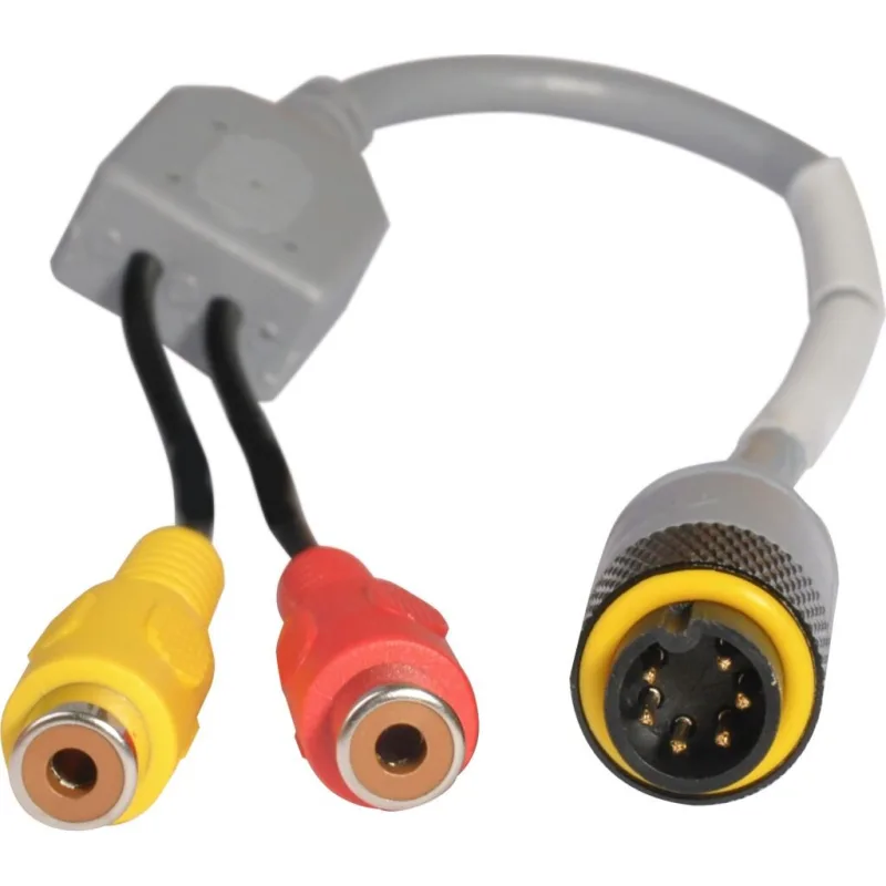Adaptér monitoru a kamery Dometic 6PIN/RCA – samice