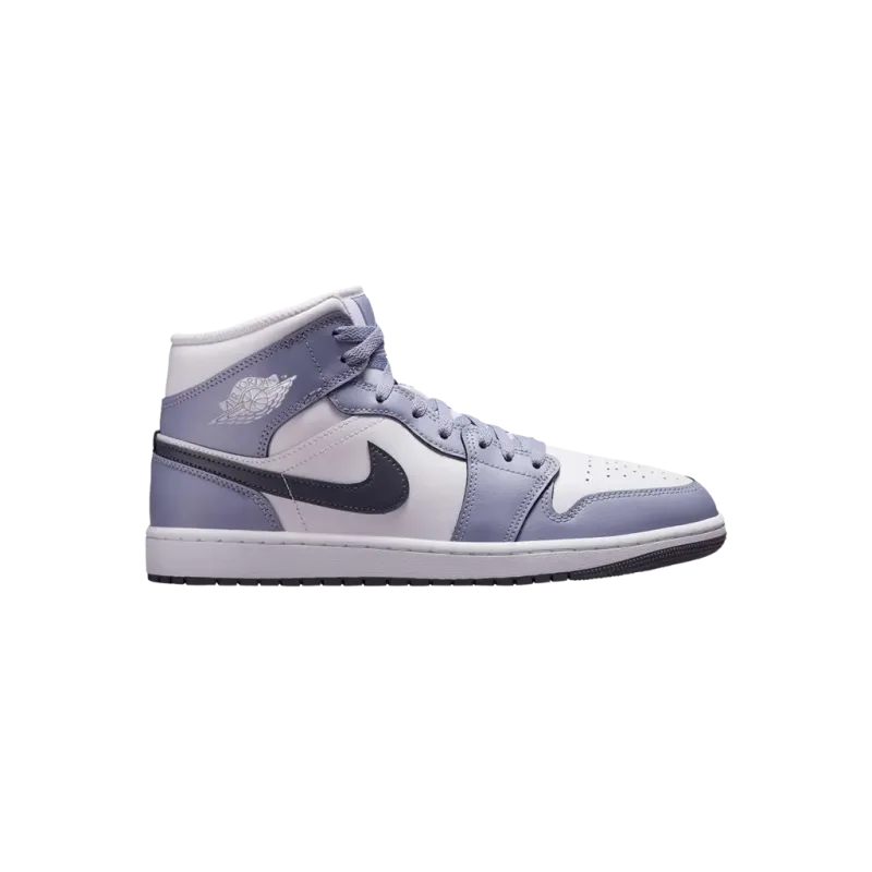 Jordan 1 Mid White Indigo Haze