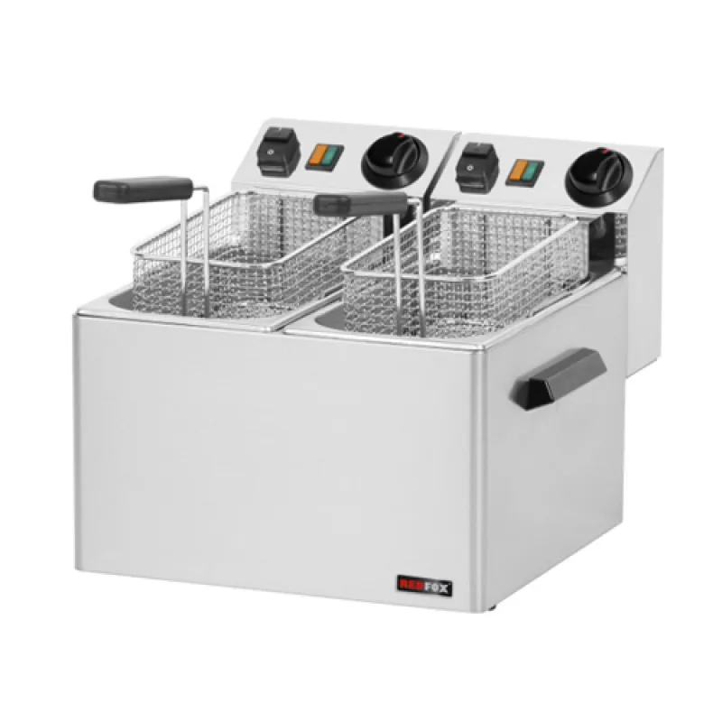 Fritéza 5 + 5 l Redfox FE 44 – náhled 1