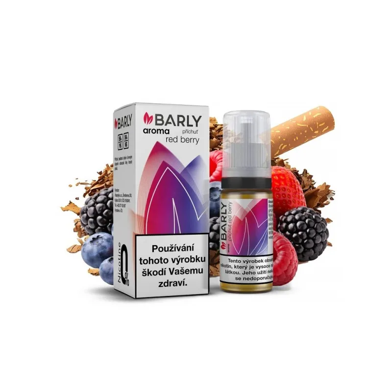 Barly RED Berry - Příchuť - 10ml  Tabák s lesními plody