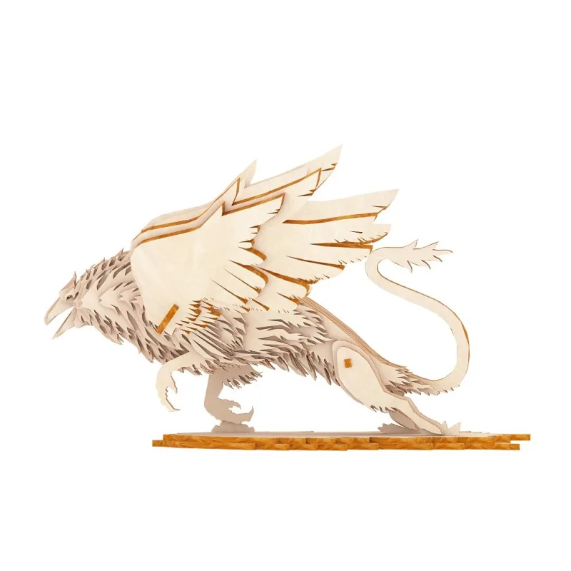 Drevené 3D puzzle Griffin