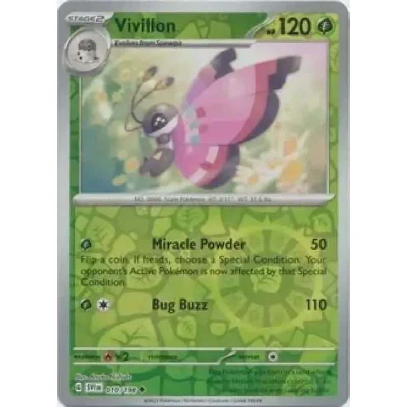 Vivillon (SVI 010) - REVERSE HOLO
