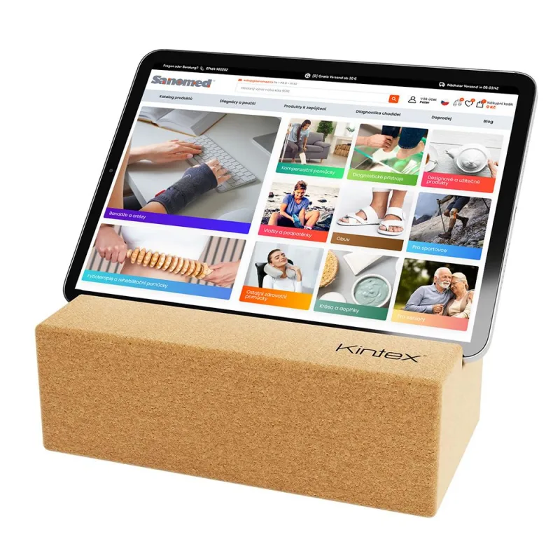 Kintex Cork Yoga Block - korkový blok na jógu