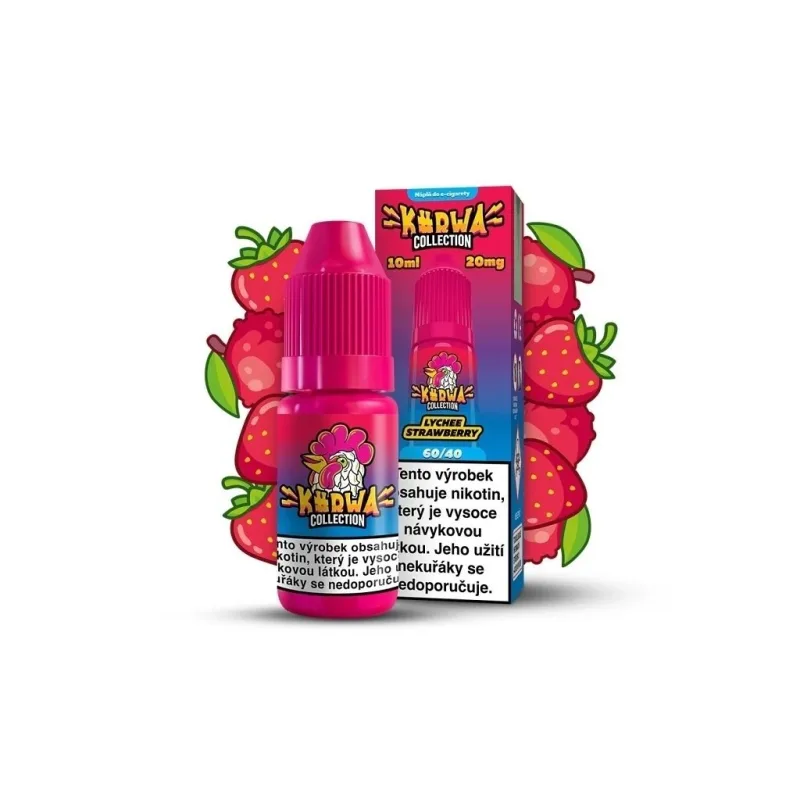 Kurwa Collection - Lychee Strawberry - 20mg  Liči, Jahoda