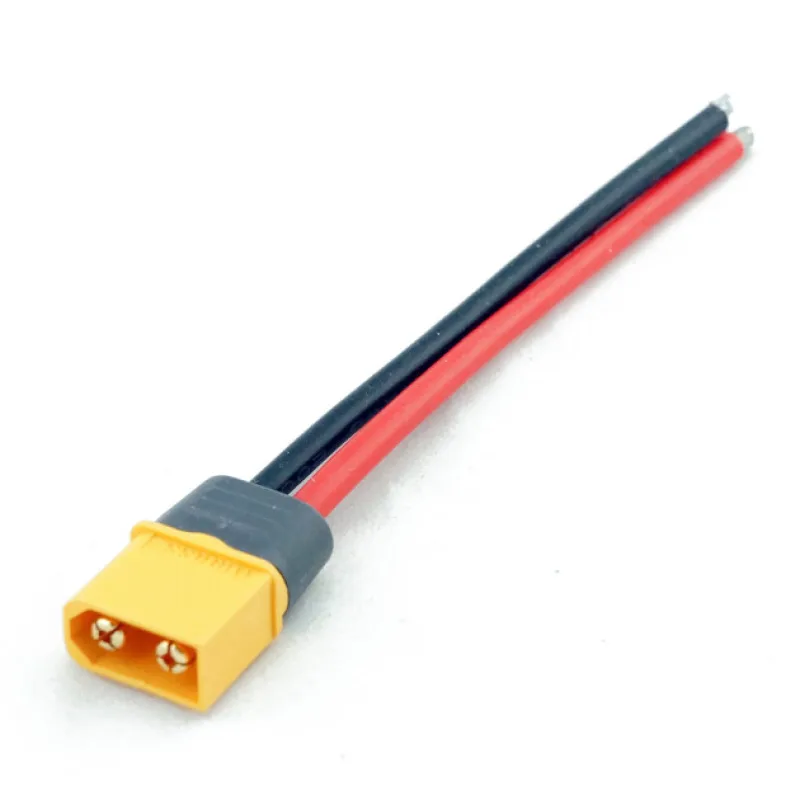Amass XT60 samec s kabelem 14AWG 10cm