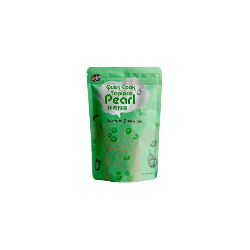 WEJEE Quick Cooking Tapioca Pearls Matcha 250g