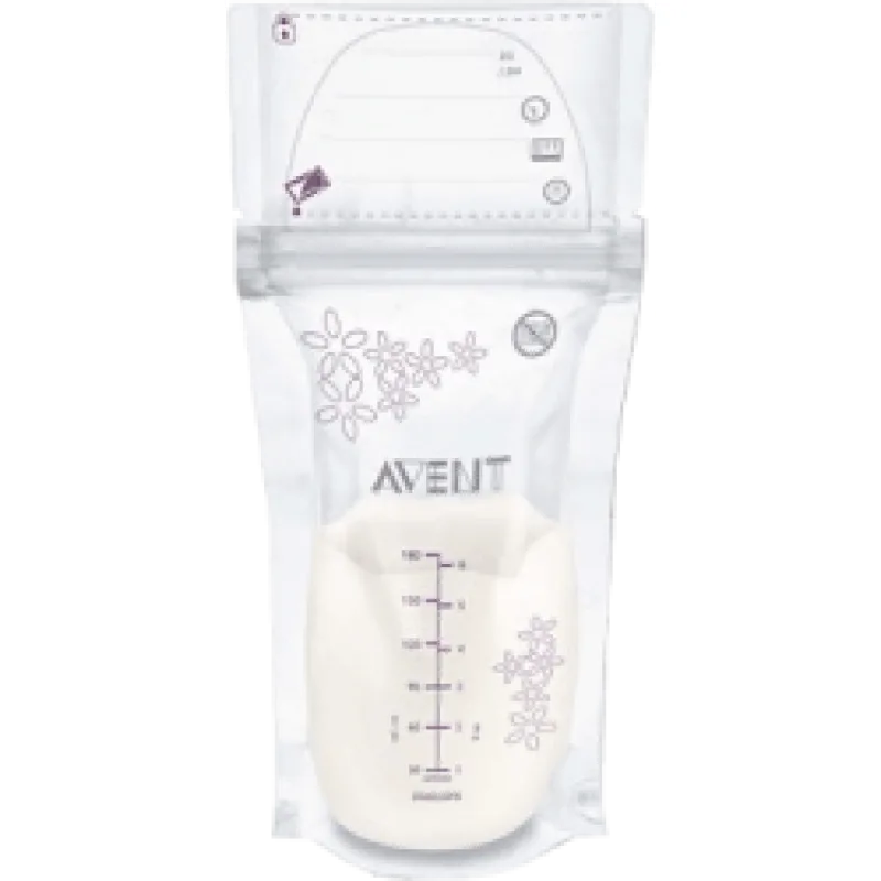 Avent sáčky na uskladnění mléka 180 ml