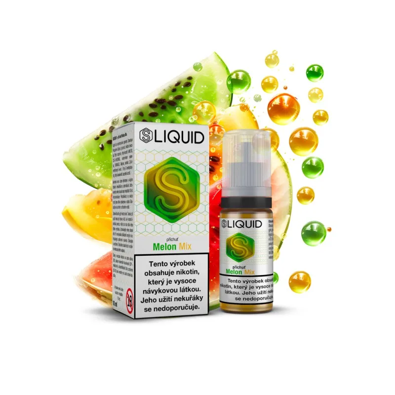 SLIQUID - Melounový mix (Melon Mix) 10ml
