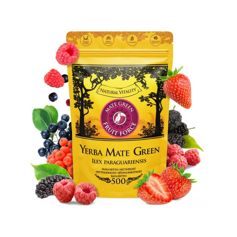 Yerba Mate Green FRUIT FORCE, 500 g