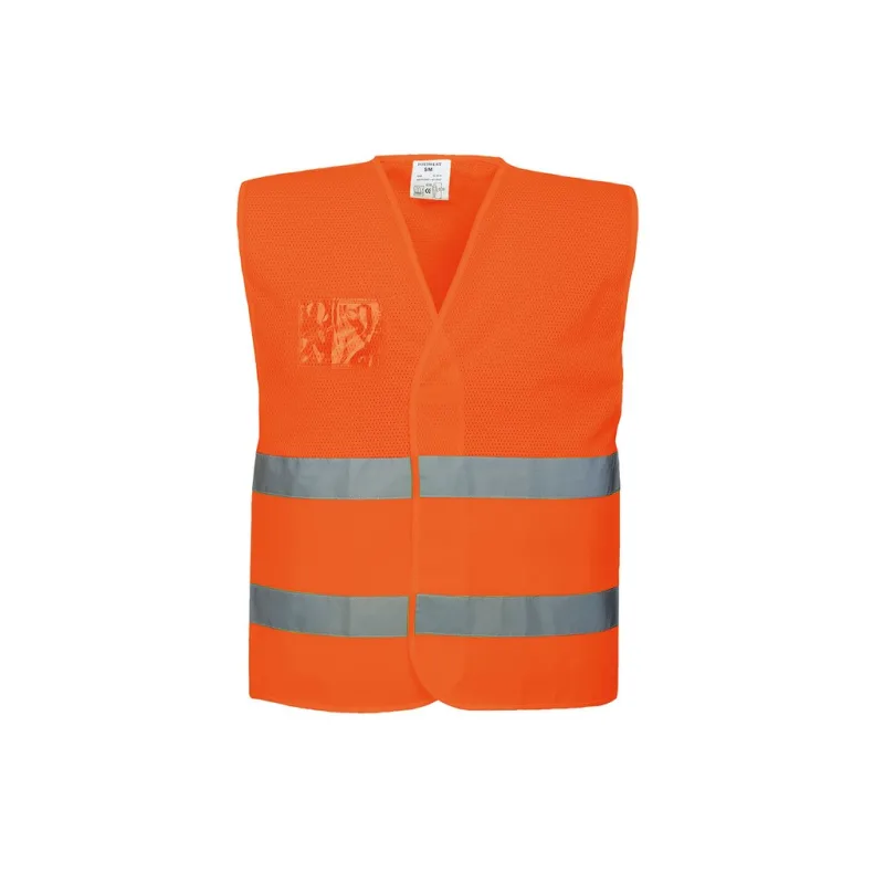 Síťovaná reflexní vesta HiVis