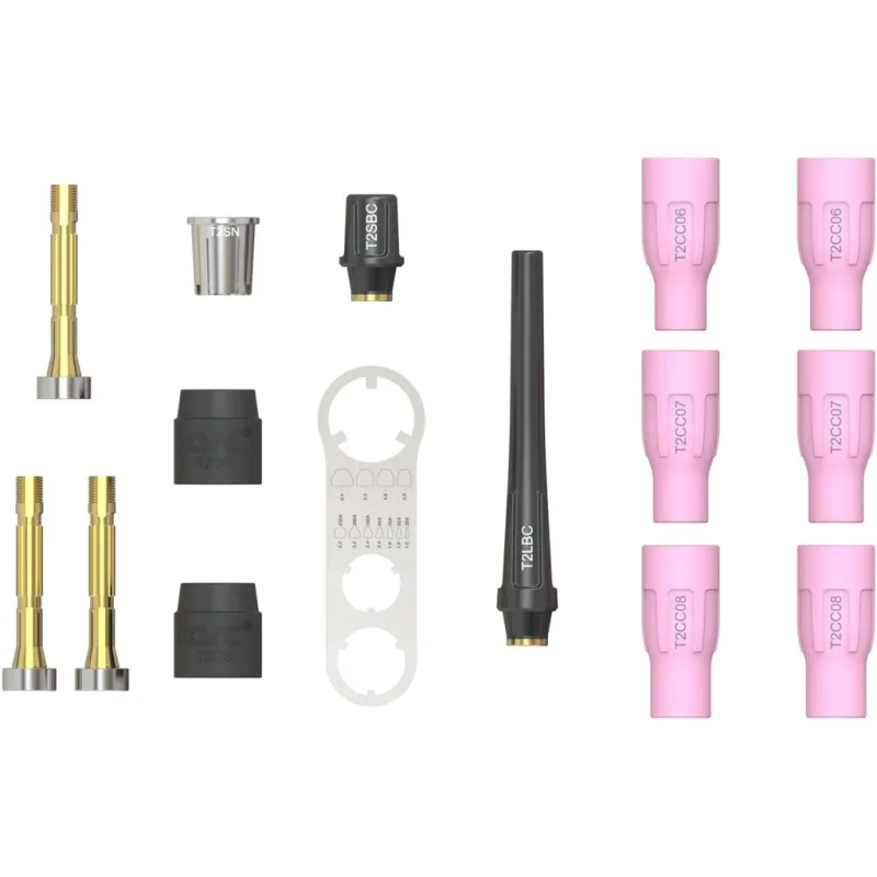 Sada příslušenství ARC T2/T3W/T4W - s plynovou čočkou - 1,6 - 2,4 mm