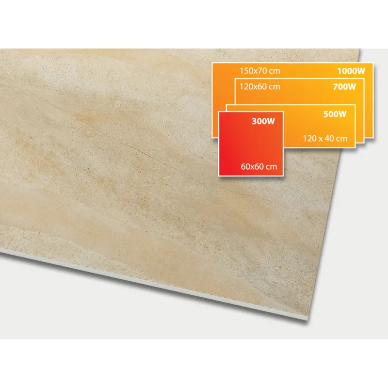 ECOSUN 300 CR Mirage, keramický topný infrapanel 300 W