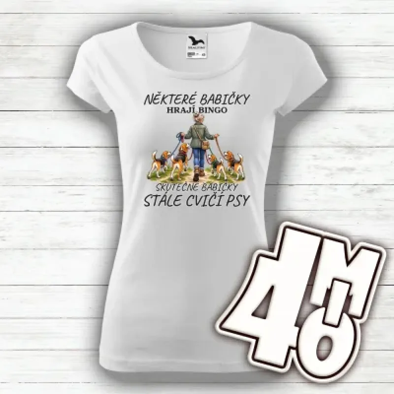 Tričko Beagle babičky