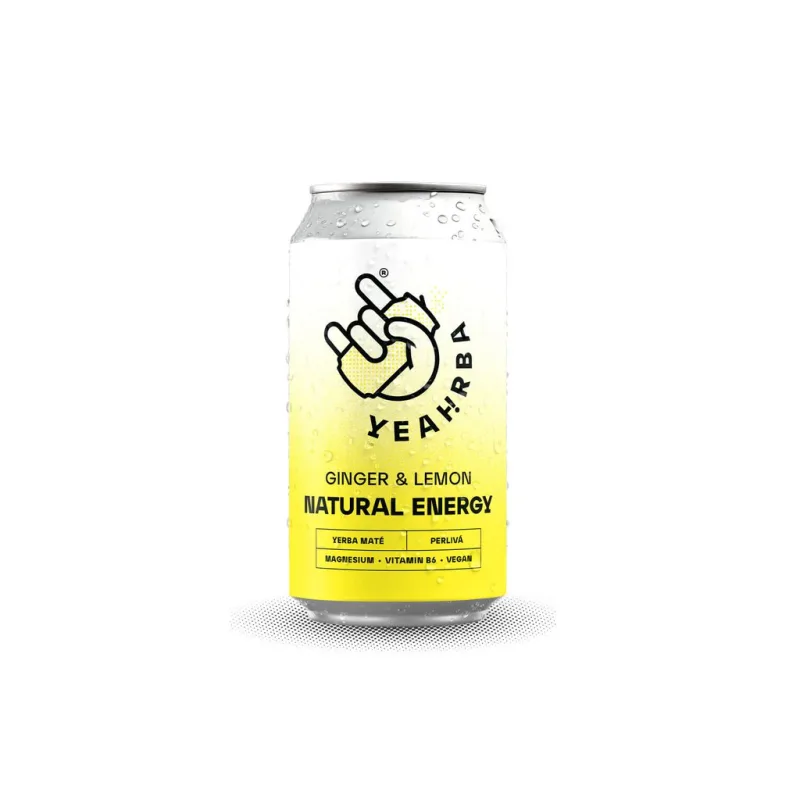 Yeahrba Ginger & Lemon - 330 ml