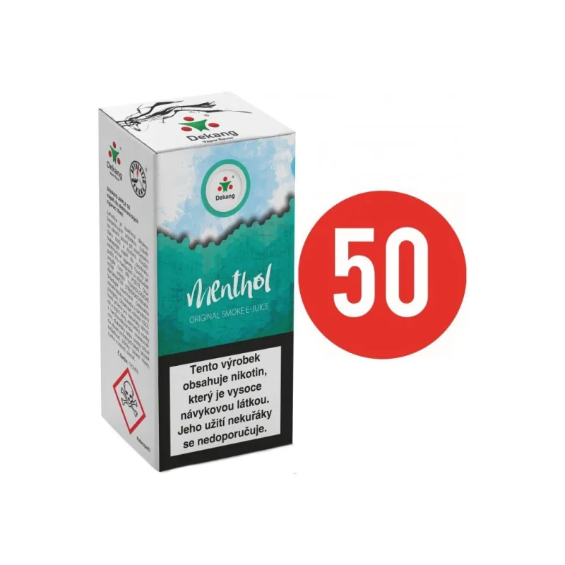 Liquid Dekang Fifty Menthol 10ml - 18mg (Mentol)