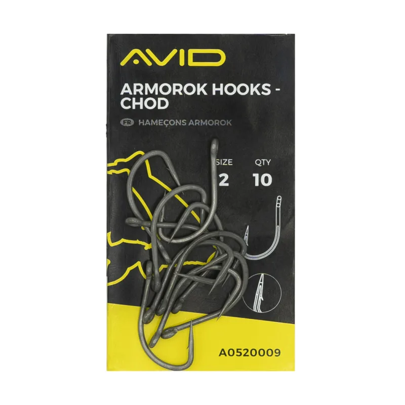 Háčky Avid Carp Armorok Chod Barbed 10ks #2