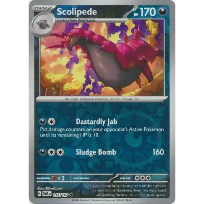 Scolipede (TWM 117) - REVERSE HOLO
