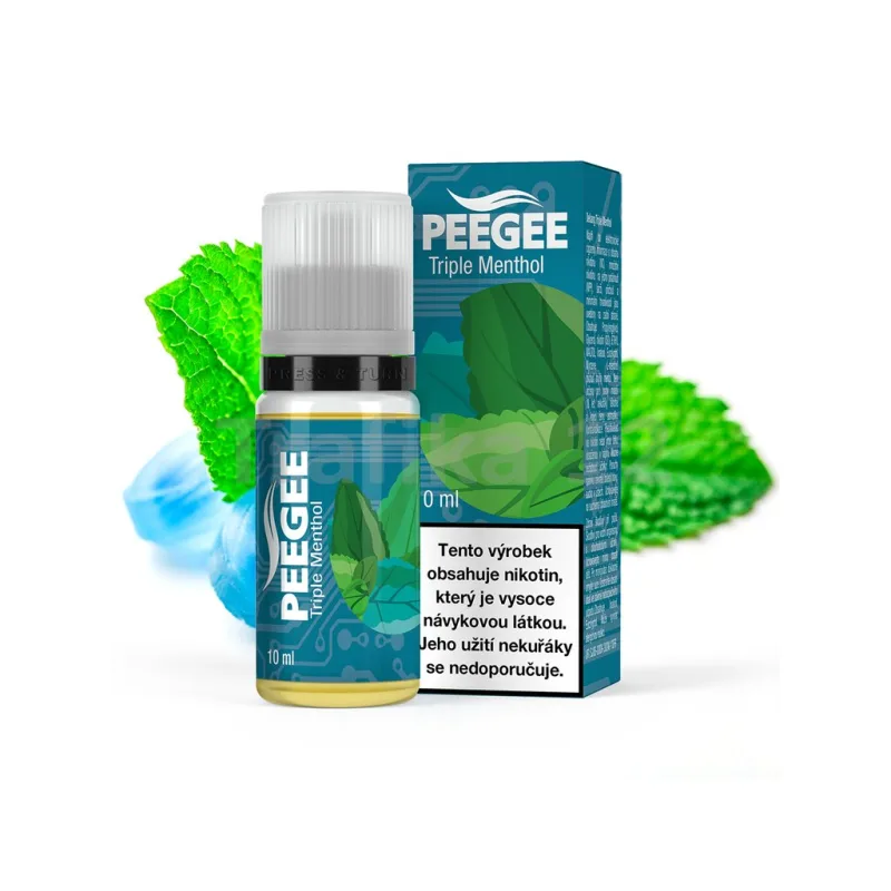 PEEGEE - Trojitý mentol (Triple Menthol) 10ml