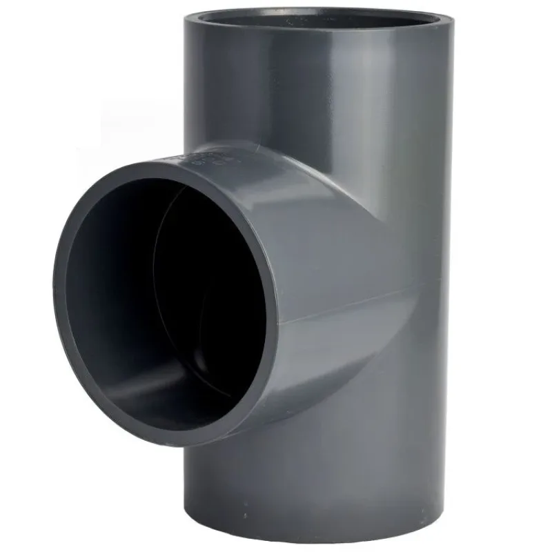 PVC T-kus 75 mm 90° lepenie x lepenie