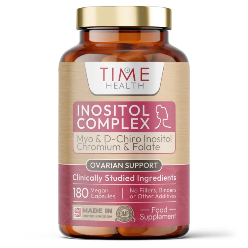 Inositol Complex - Myo & D Chiro Inositol s folátem a chromem 180 kapslí
