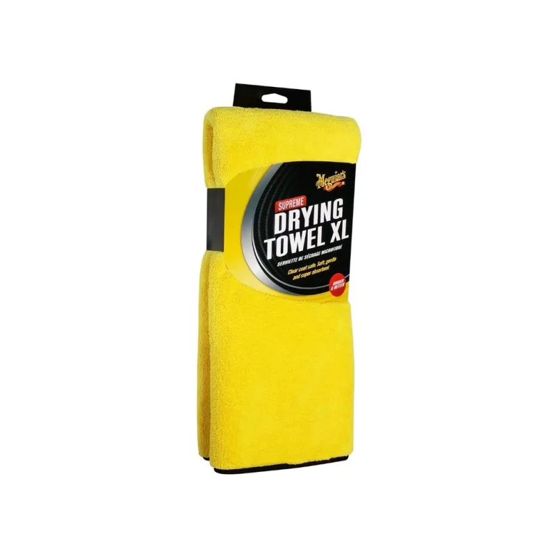 EE003 Meguiar's Supreme Drying Towel XL - extra hustý a savý sušicí ručník z mikrovlákna, 85 x 55 cm