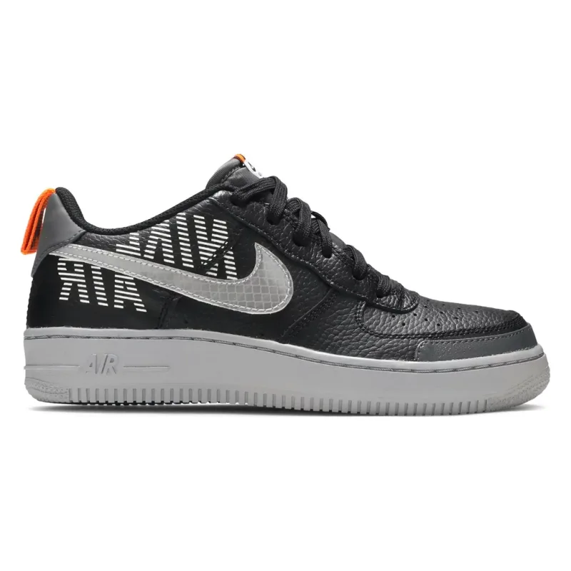 Nike Air Force 1 Low LV8 Under Construction Black (GS)