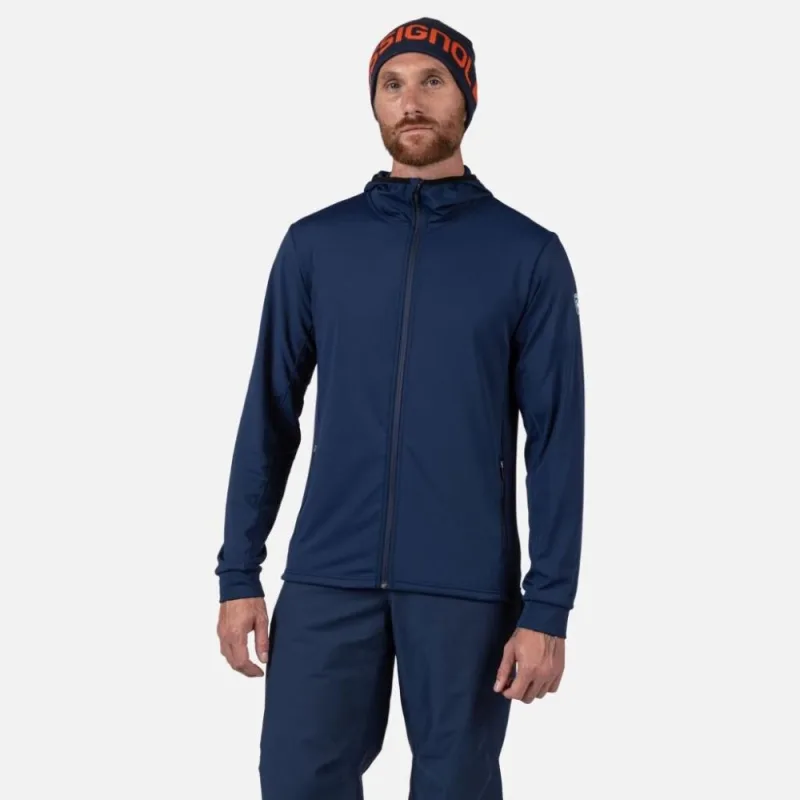 Rossignol Mid Layer Stretch Dark Navy sportovní mikina