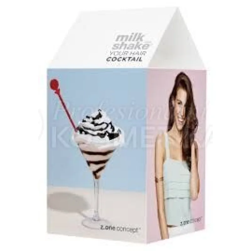 Milk Shake Cocktail Home Kit Clear - Hydratační pěna 100ml + Direct Color Clear 100ml Dárková sada