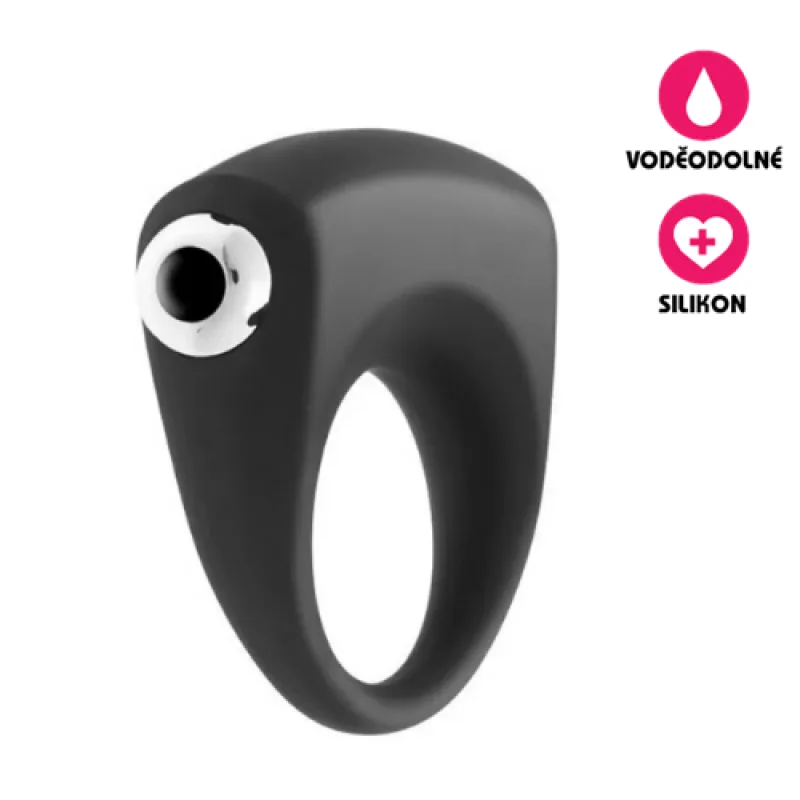 Vibrační erekční kroužek Silicone Cock Ring