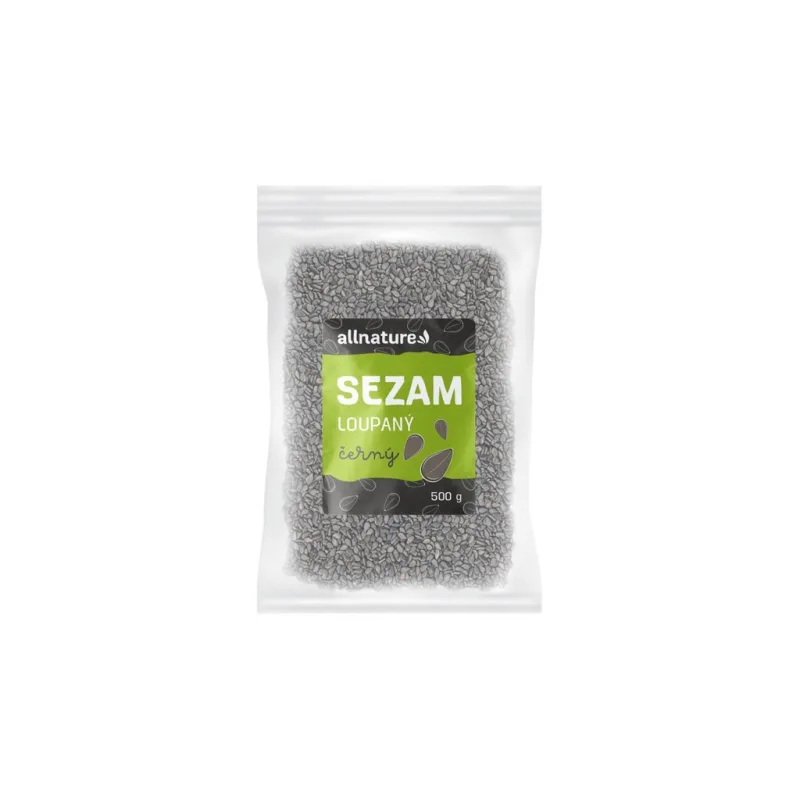 Allnature Sezam černý 500 g