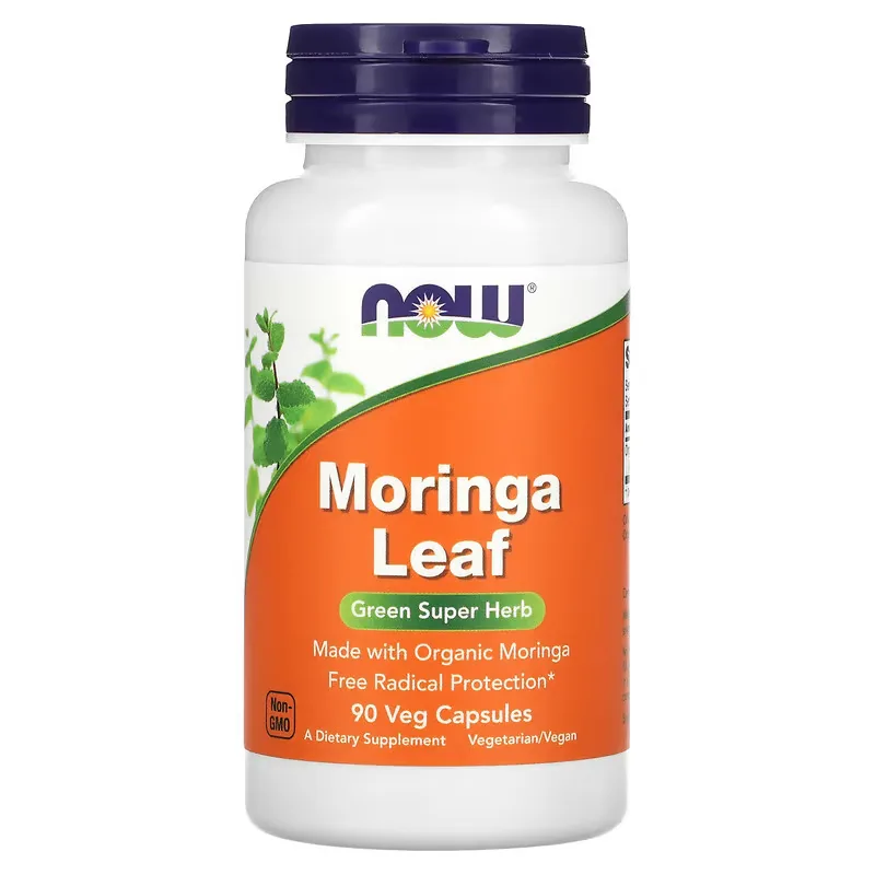 Moringa Leaf, 90 rostlinných kapslí