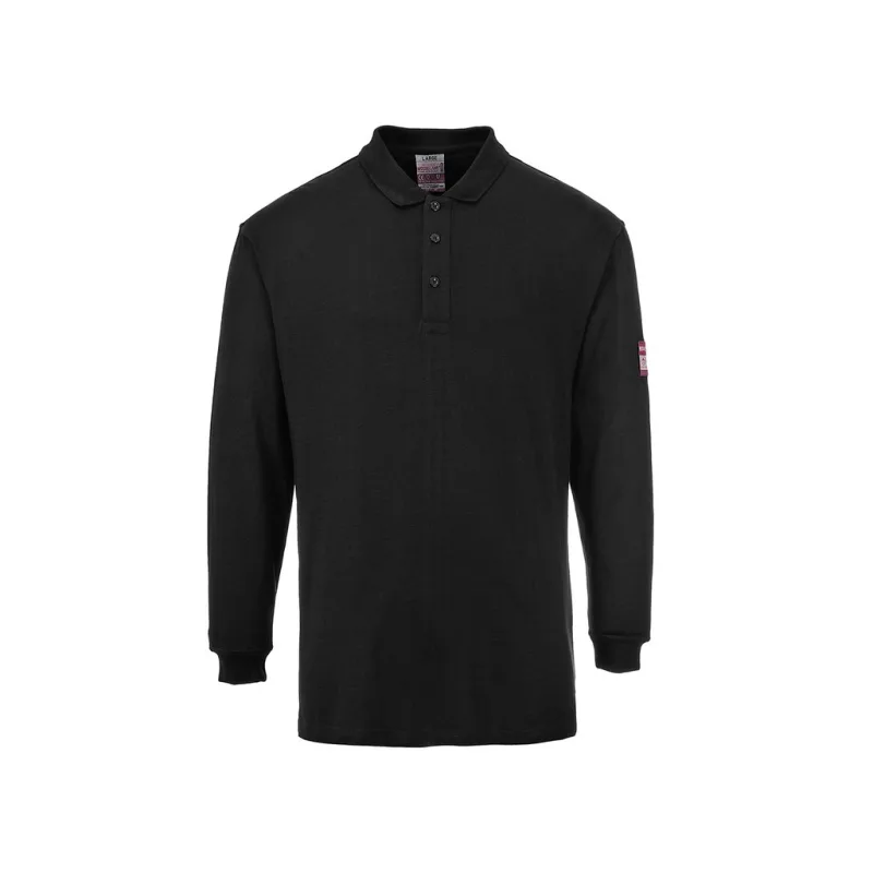 Polokošile s dlouhým rukávem Flame Resistant Anti-Static