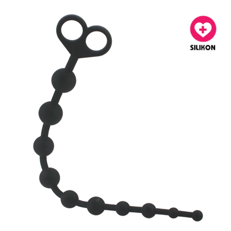 Silikonové anální kuličky 10 Balls Anal Chain
