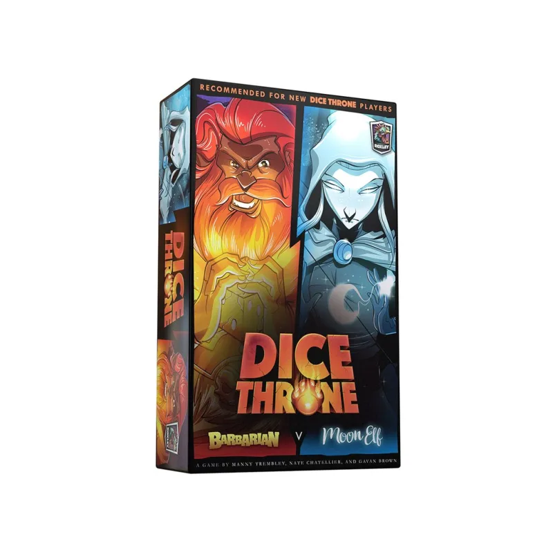 Dice Throne - Barbarian vs Moon Elf