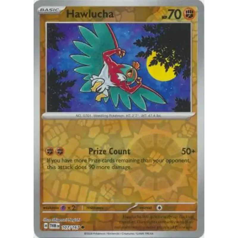 Hawlucha (TWM 107) - REVERSE HOLO