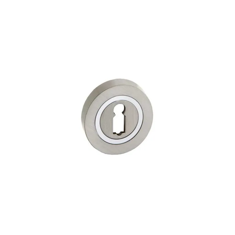 Rozeta T-002-100 chrom/inox klíč