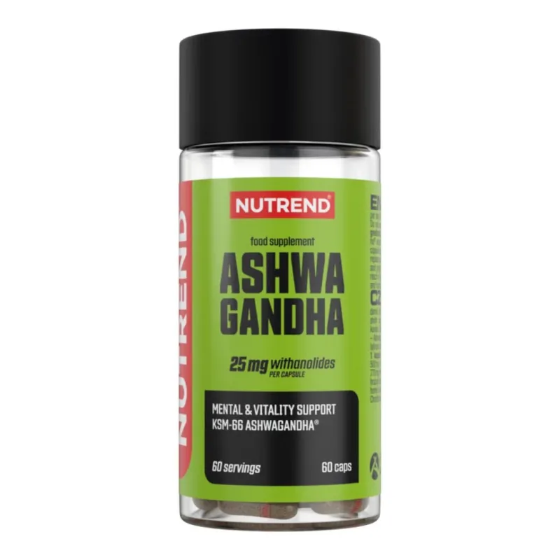 Nutrend Ashwagandha, 60 kapslí
