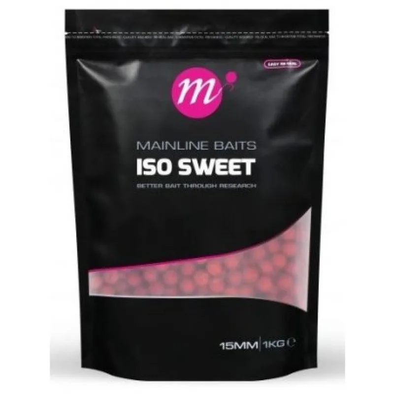 Mainline Shelf Life Boilies ISO Sweet 15mm 1kg