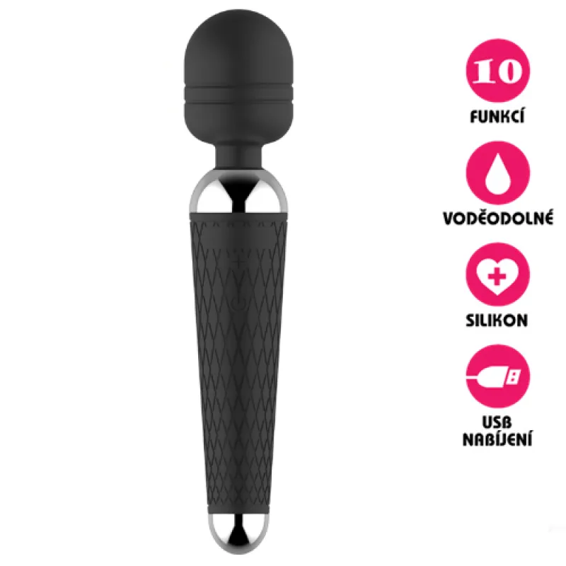 Masážní vibrátor Dream Wand Massager černý