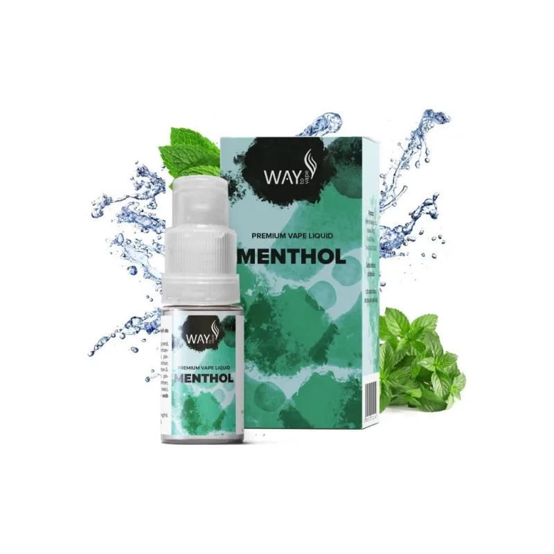 Liquid WAY to Vape Menthol 10ml-0mg