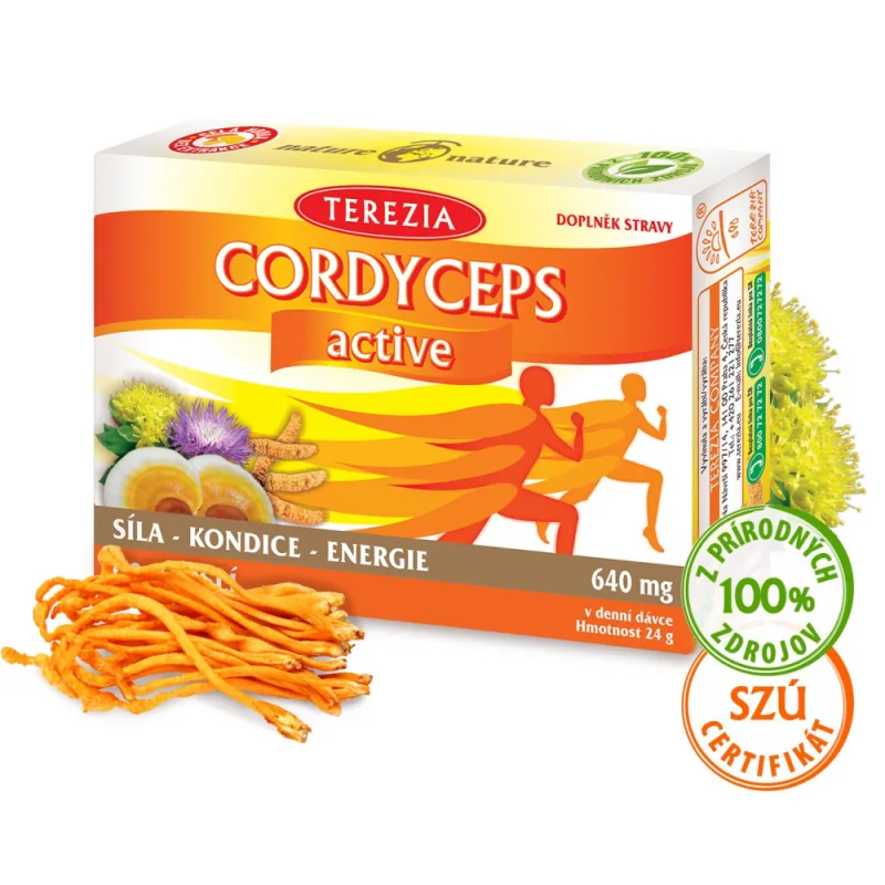TEREZIA CORDYCEPS active 60 kapsúl