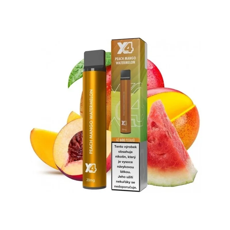 X4 Bar - 20mg - Peach Mango Watermelon