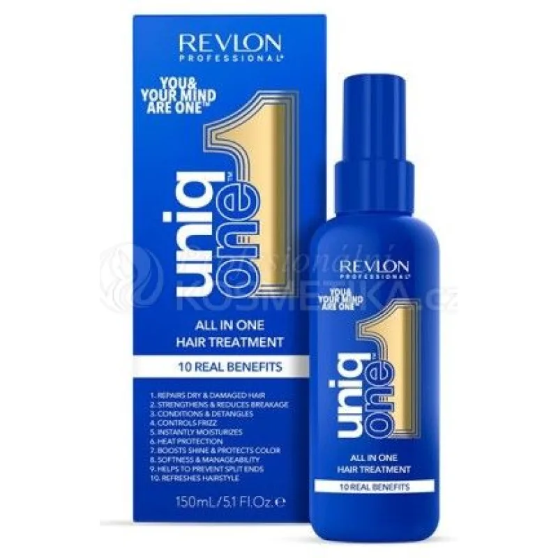 Uniq One All In One Mental Wellness Treatment - Multifunkční veganská bezoplachová vlasová kúra 150 ml