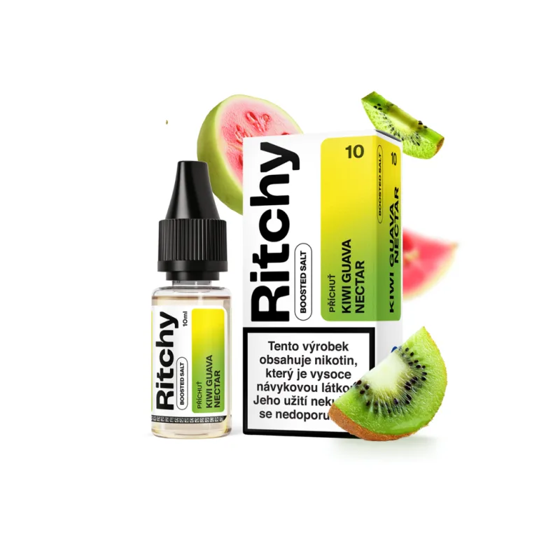 Liquid RITCHY Salt Kiwi Guava Nectar 10ml - 10mg