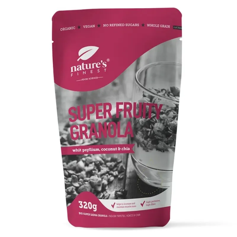 NutrisSlim Bio Super Fruity Granola, 320 g