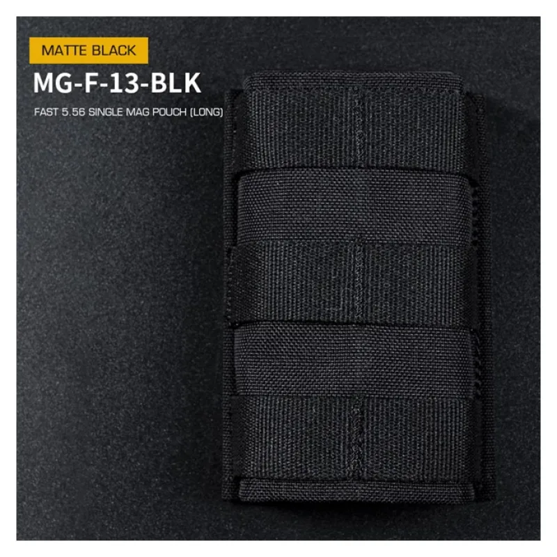WST MOLLE sumka FAST na zásobník 5.56 (M4), dlouhá – Černá
