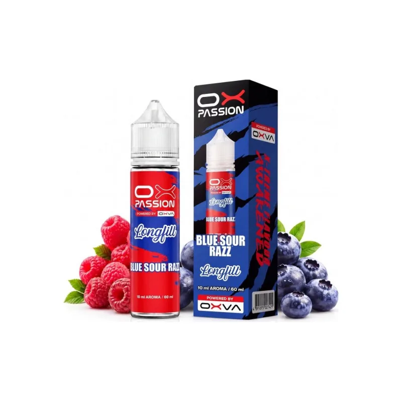 OXVA OX PASSION S&V 10ml Blue Sour Razz